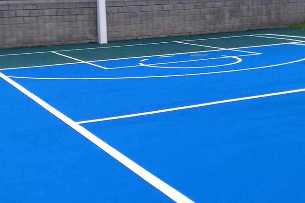 Piso antiderrapante deportivo